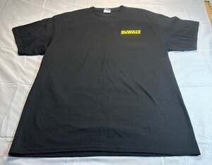 DEWALT Logo Graphic Short Sleeve T-Shirt Black Size Large